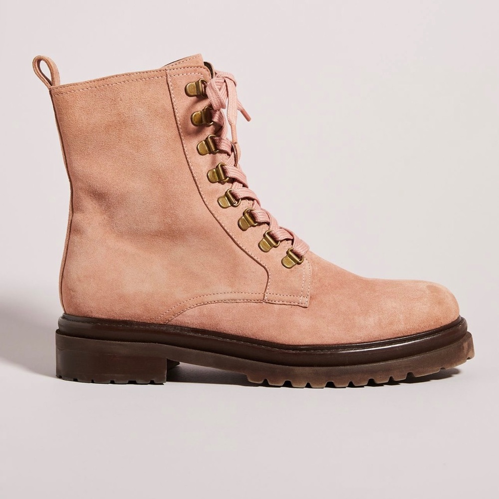 Anthropologie brand boots with side zipper